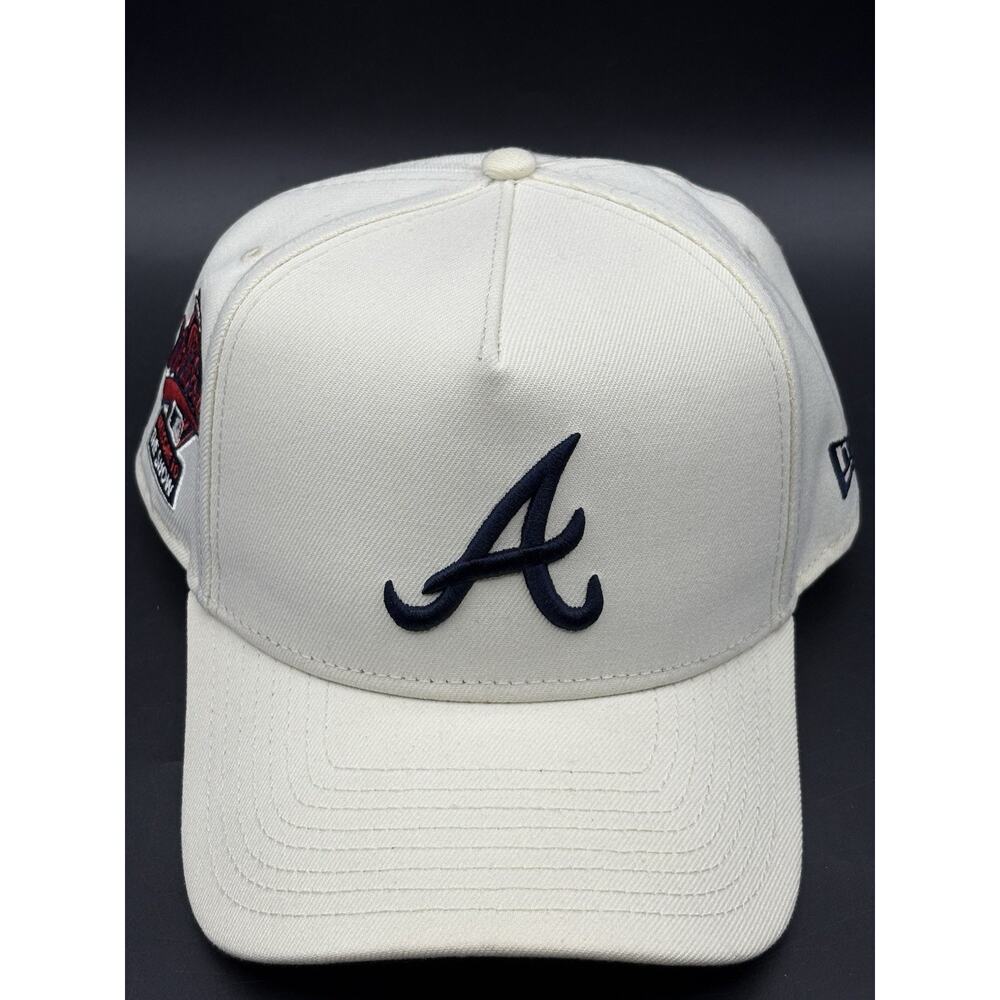 Rare Find Atlanta Braves Snap Back 1995 World Series Coppers Town Collection Hat
